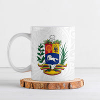 Venezuela Flag Day 220th Anniversary Ceramic Mug Patriotic Map Coat Of Arms Subtle