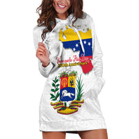 Venezuela Flag Day 220th Anniversary Hoodie Dress Patriotic Map Coat Of Arms Subtle