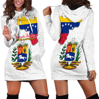 Venezuela Flag Day 220th Anniversary Hoodie Dress Patriotic Map Coat Of Arms Subtle