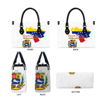 Venezuela Flag Day 220th Anniversary Leather Bag Patriotic Map Coat Of Arms Subtle