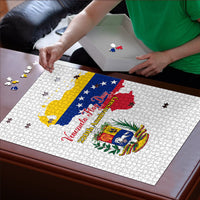 Venezuela Flag Day 220th Anniversary Puzzle Patriotic Map Coat Of Arms Subtle