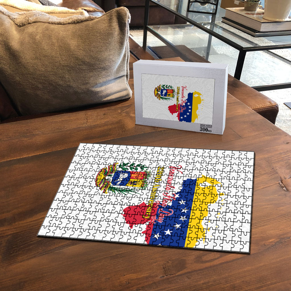 Venezuela Flag Day 220th Anniversary Puzzle Patriotic Map Coat Of Arms Subtle