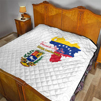 Venezuela Flag Day 220th Anniversary Quilt Patriotic Map Coat Of Arms Subtle