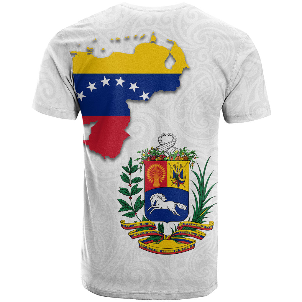 Venezuela Flag Day 220th Anniversary T Shirt Patriotic Map Coat Of Arms Subtle