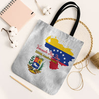 Venezuela Flag Day 220th Anniversary Tote Bag Patriotic Map Coat Of Arms Subtle