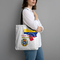 Venezuela Flag Day 220th Anniversary Tote Bag Patriotic Map Coat Of Arms Subtle