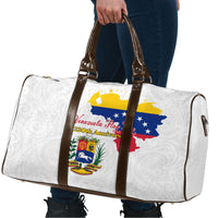 Venezuela Flag Day 220th Anniversary Travel Bag Patriotic Map Coat Of Arms Subtle