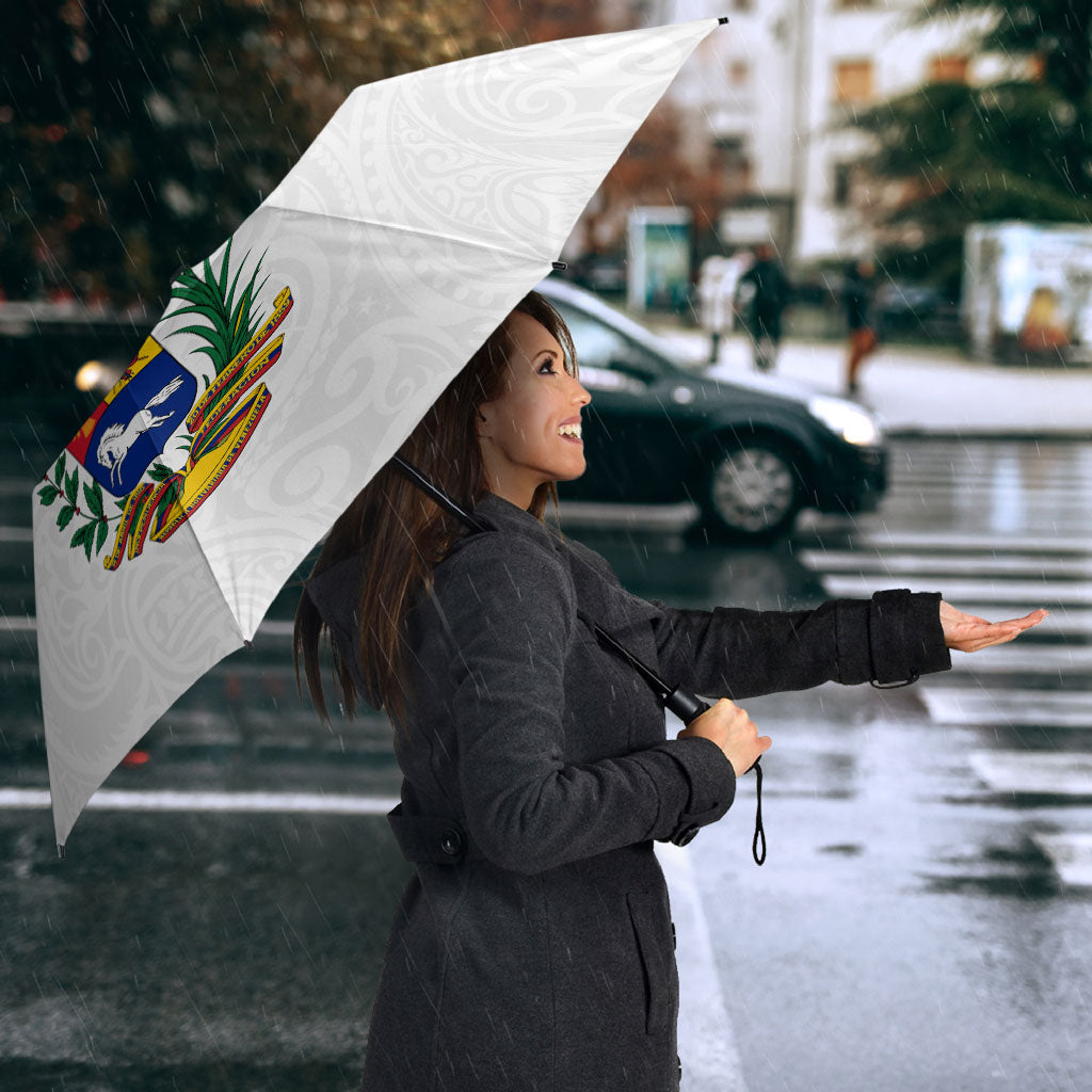 Venezuela Flag Day 220th Anniversary Umbrella Patriotic Map Coat Of Arms Subtle