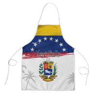 Venezuela Flag Day Apron 220th Anniversary Coat Of Arms Palm Tree Silhouette