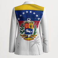 Venezuela Flag Day Blazer 220th Anniversary Coat Of Arms Palm Tree Silhouette