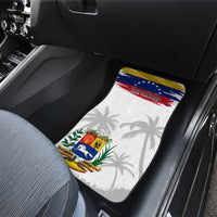 Venezuela Flag Day Car Mats 220th Anniversary Coat Of Arms Palm Tree Silhouette