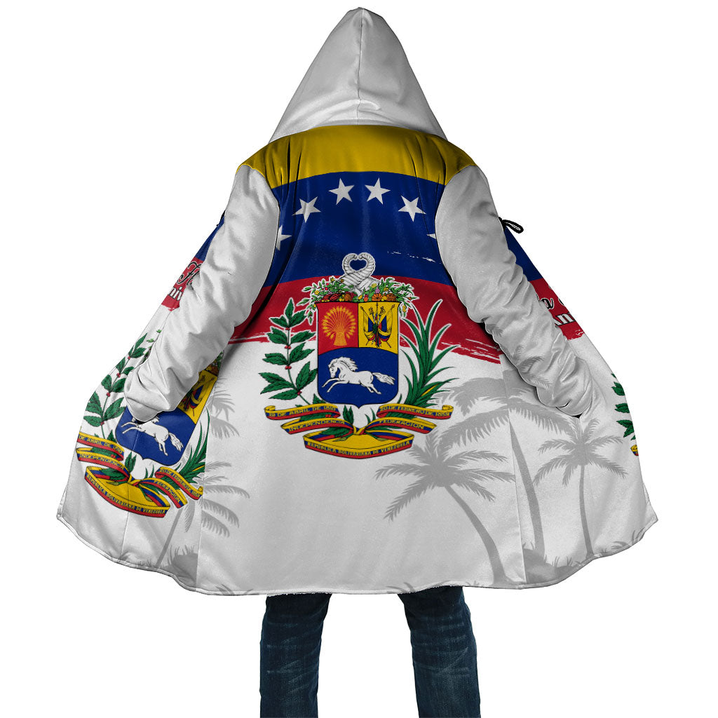 Venezuela Flag Day Cloak 220th Anniversary Coat Of Arms Palm Tree Silhouette