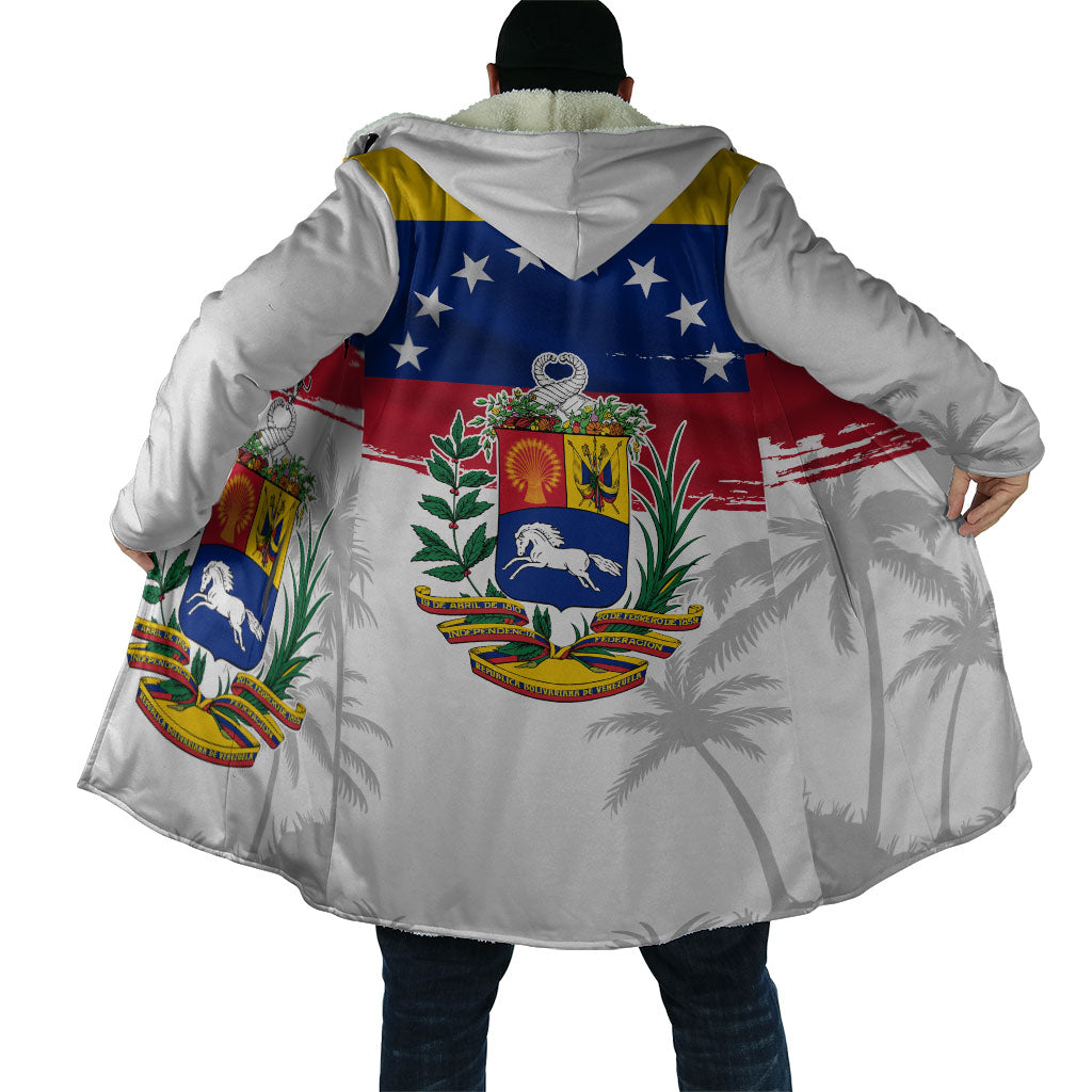 Venezuela Flag Day Cloak 220th Anniversary Coat Of Arms Palm Tree Silhouette