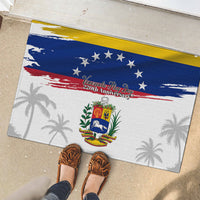 Venezuela Flag Day Rubber Doormat 220th Anniversary Coat Of Arms Palm Tree Silhouette