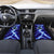 Snake and Bowling Ball Design Car Mats with Lightning Background and Custom Team Name Text - Wonder Print Shop