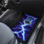 Snake and Bowling Ball Design Car Mats with Lightning Background and Custom Team Name Text - Wonder Print Shop