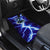 Snake and Bowling Ball Design Car Mats with Lightning Background and Custom Team Name Text - Wonder Print Shop