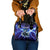 Snake and Bowling Ball Design Shoulder Handbag with Lightning Background and Custom Team Name Text - Wonder Print Shop