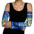 Mahi Mahi and Tuna Fish Arm Sleeves Fishing Ocean Water Background and Nautical Compass Elements - Wonder Print Shop
