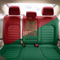 Portugal Football Number 7 GOAT Back Car Seat Cover Records Follow Me Sports Quote Line Art