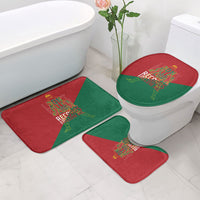 Portugal Football Number 7 GOAT Bathroom Set Records Follow Me Sports Quote Line Art