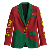 Portugal Football Number 7 GOAT Blazer Records Follow Me Sports Quote Line Art