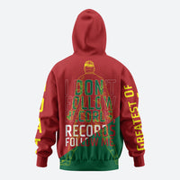 Portugal Football Number 7 GOAT Hoodie Records Follow Me Sports Quote Line Art