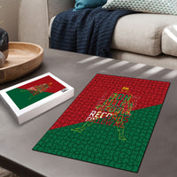 Portugal Football Number 7 GOAT Puzzle Records Follow Me Sports Quote Line Art
