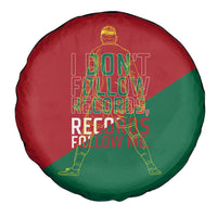 Portugal Football Number 7 GOAT Spare Tire Cover Records Follow Me Sports Quote Line Art