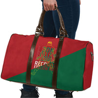 Portugal Football Number 7 GOAT Travel Bag Records Follow Me Sports Quote Line Art