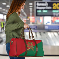 Portugal Football Number 7 GOAT Travel Bag Records Follow Me Sports Quote Line Art