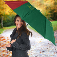 Portugal Football Number 7 GOAT Umbrella Records Follow Me Sports Quote Line Art