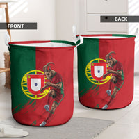 Portugal Football Goat Laundry Basket Number 7 Greatest Of All Time Sports