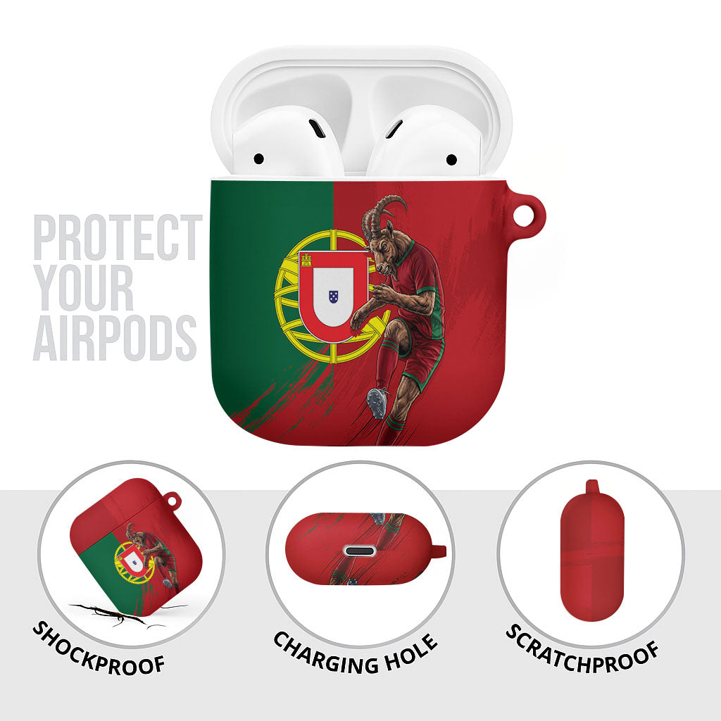 Portugal Football Goat AirPods Case Number 7 Greatest Of All Time Sports