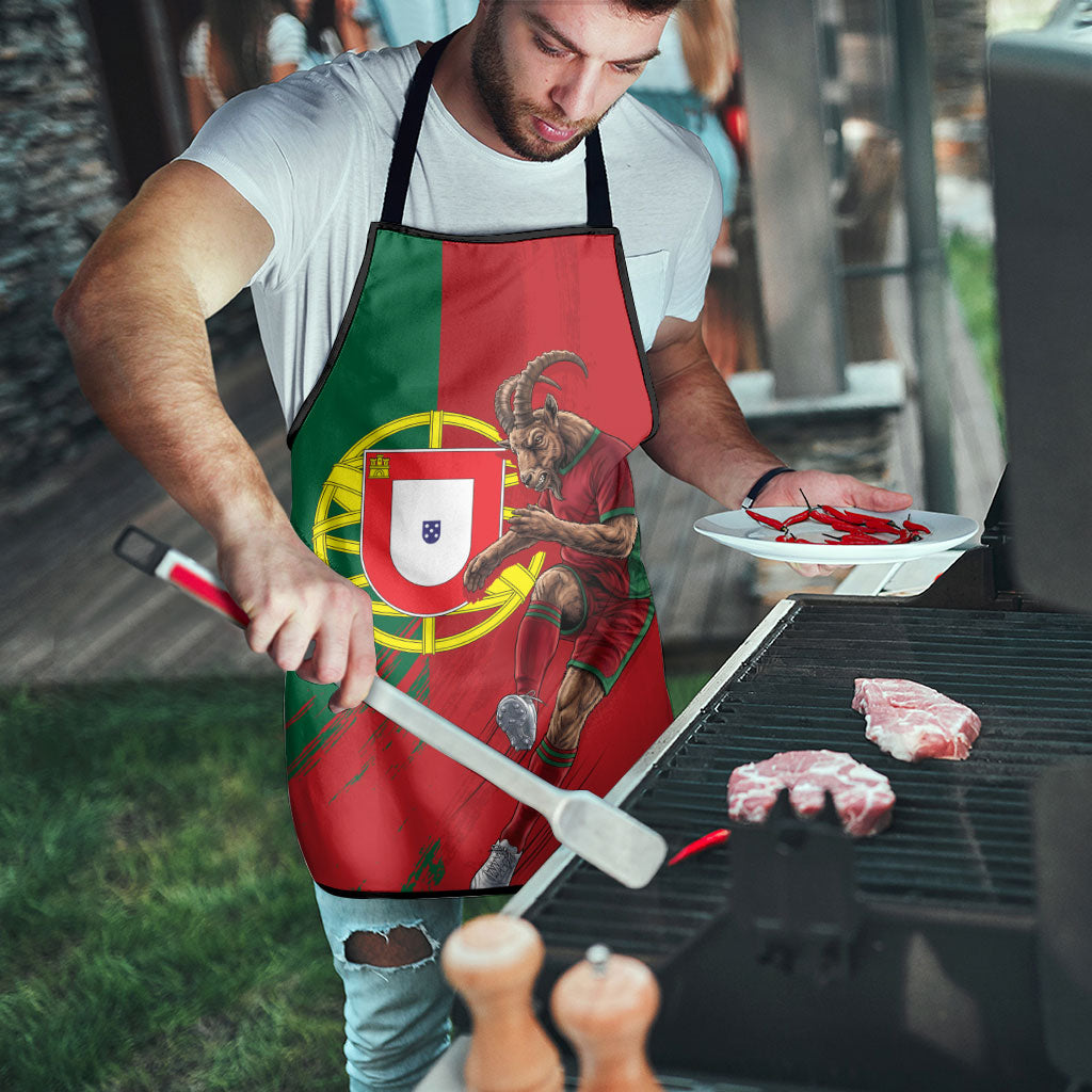 Portugal Football Goat Apron Number 7 Greatest Of All Time Sports