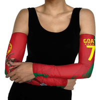 Portugal Football Goat Arm Sleeves Number 7 Greatest Of All Time Sports