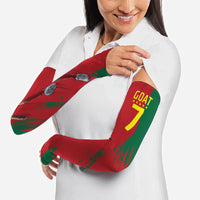 Portugal Football Goat Arm Sleeves Number 7 Greatest Of All Time Sports