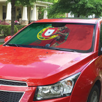 Portugal Football Goat Auto Sun Shade Number 7 Greatest Of All Time Sports