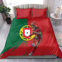 Portugal Football Goat Bedding Set Number 7 Greatest Of All Time Sports