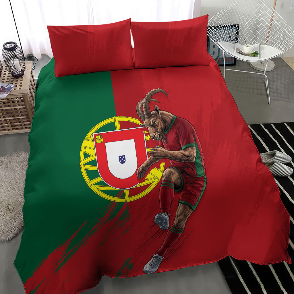 Portugal Football Goat Bedding Set Number 7 Greatest Of All Time Sports
