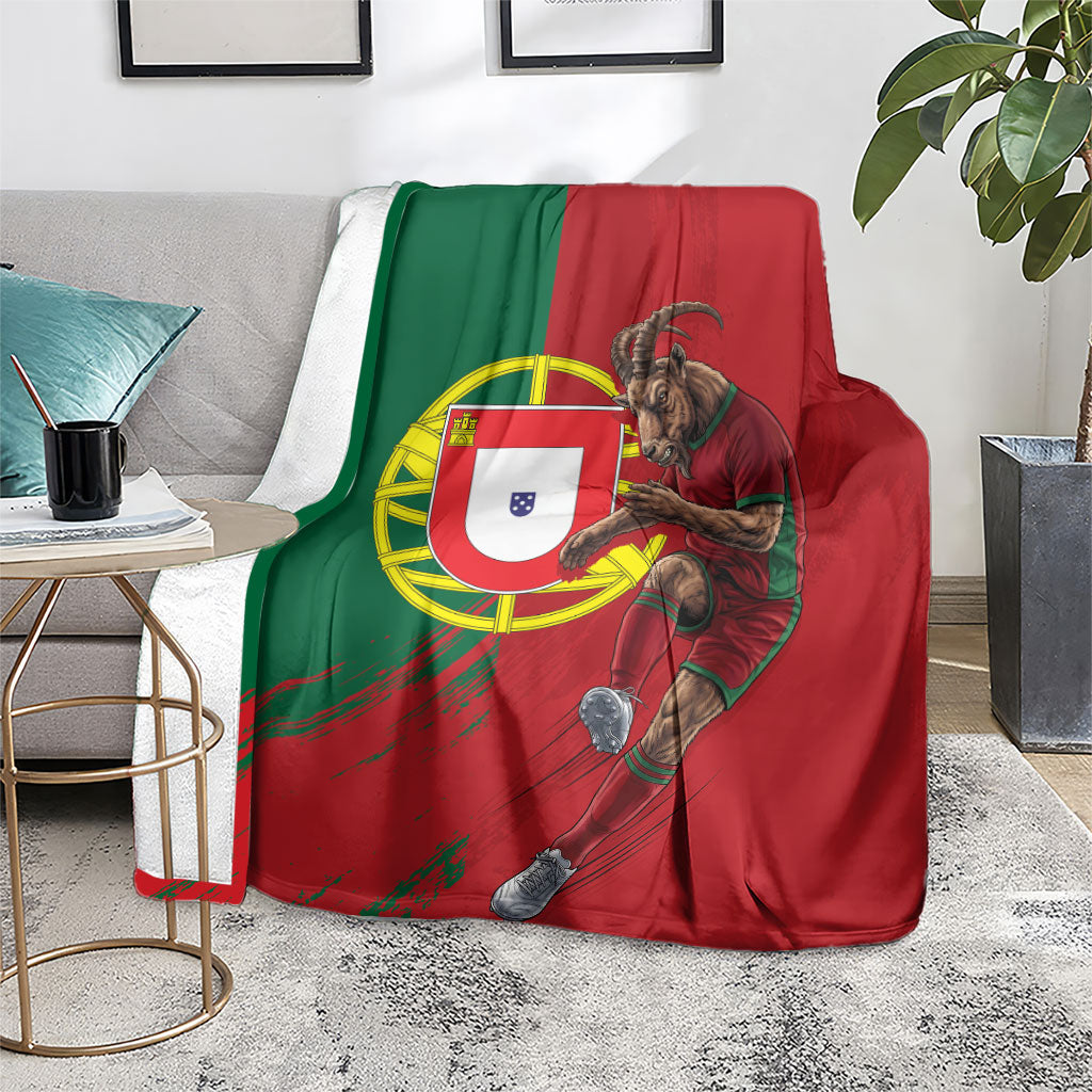 Portugal Football Goat Blanket Number 7 Greatest Of All Time Sports
