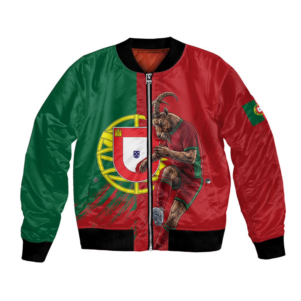 Portugal Football Goat Bomber Jacket Number 7 Greatest Of All Time Sports