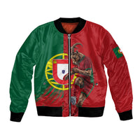 Portugal Football Goat Bomber Jacket Number 7 Greatest Of All Time Sports