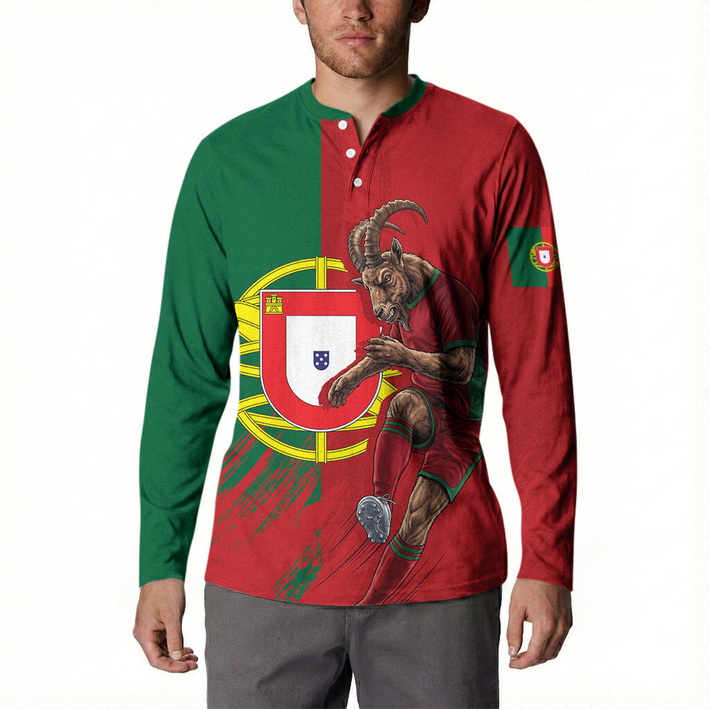 Portugal Football Goat Button Sweatshirt Number 7 Greatest Of All Time Sports