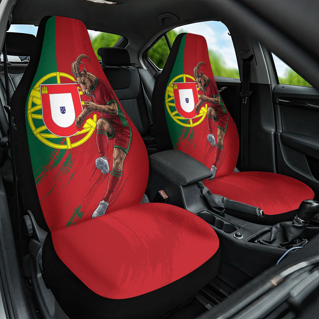 Portugal Football Goat Car Seat Cover Number 7 Greatest Of All Time Sports