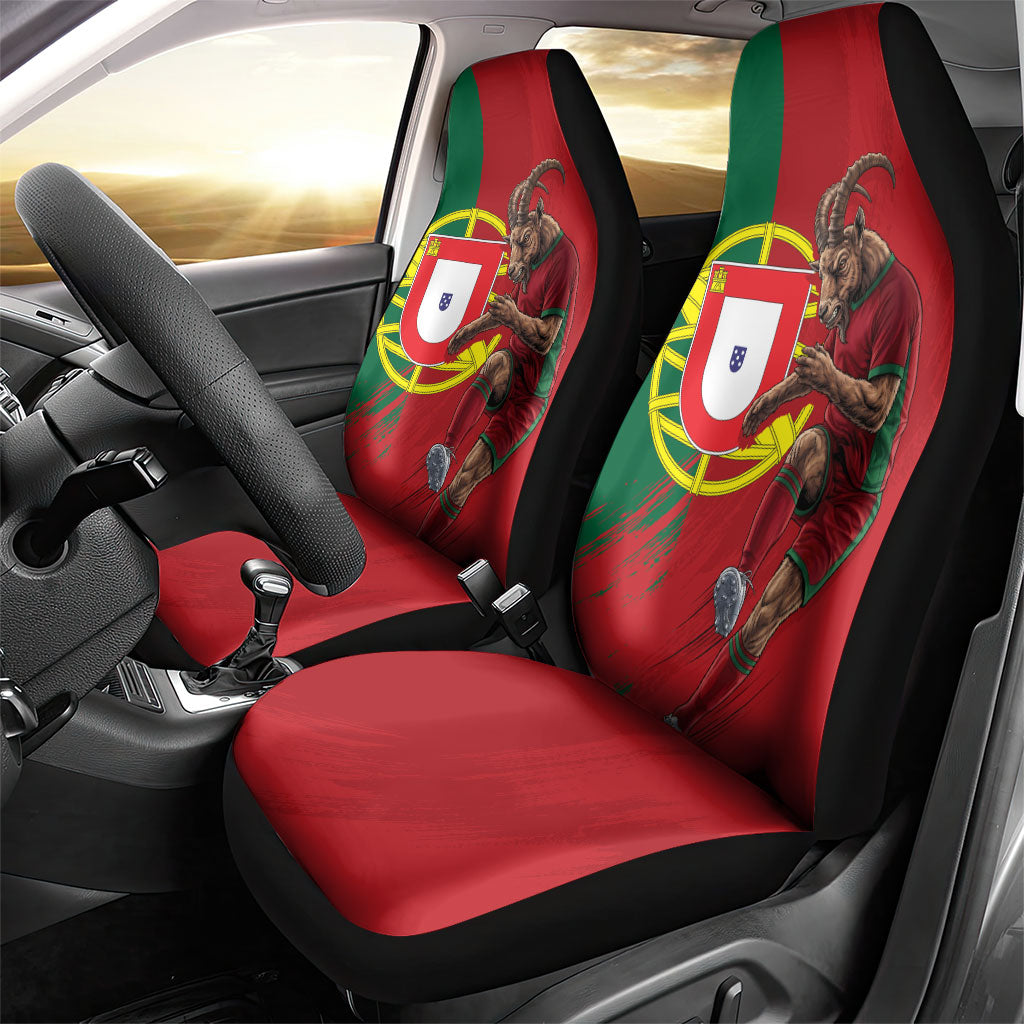 Portugal Football Goat Car Seat Cover Number 7 Greatest Of All Time Sports