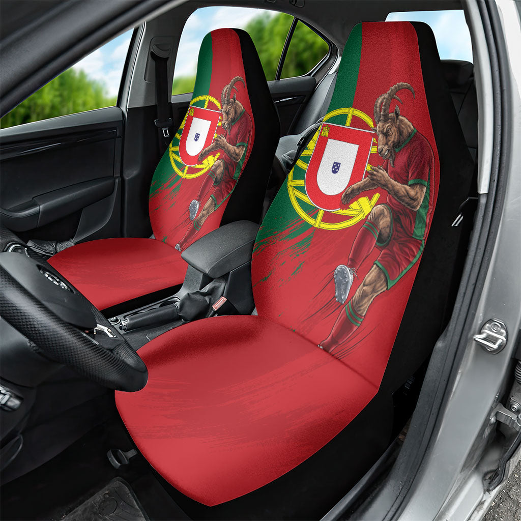 Portugal Football Goat Car Seat Cover Number 7 Greatest Of All Time Sports