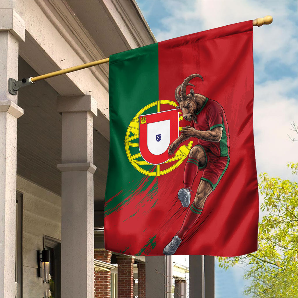 Portugal Football Goat Garden Flag Number 7 Greatest Of All Time Sports