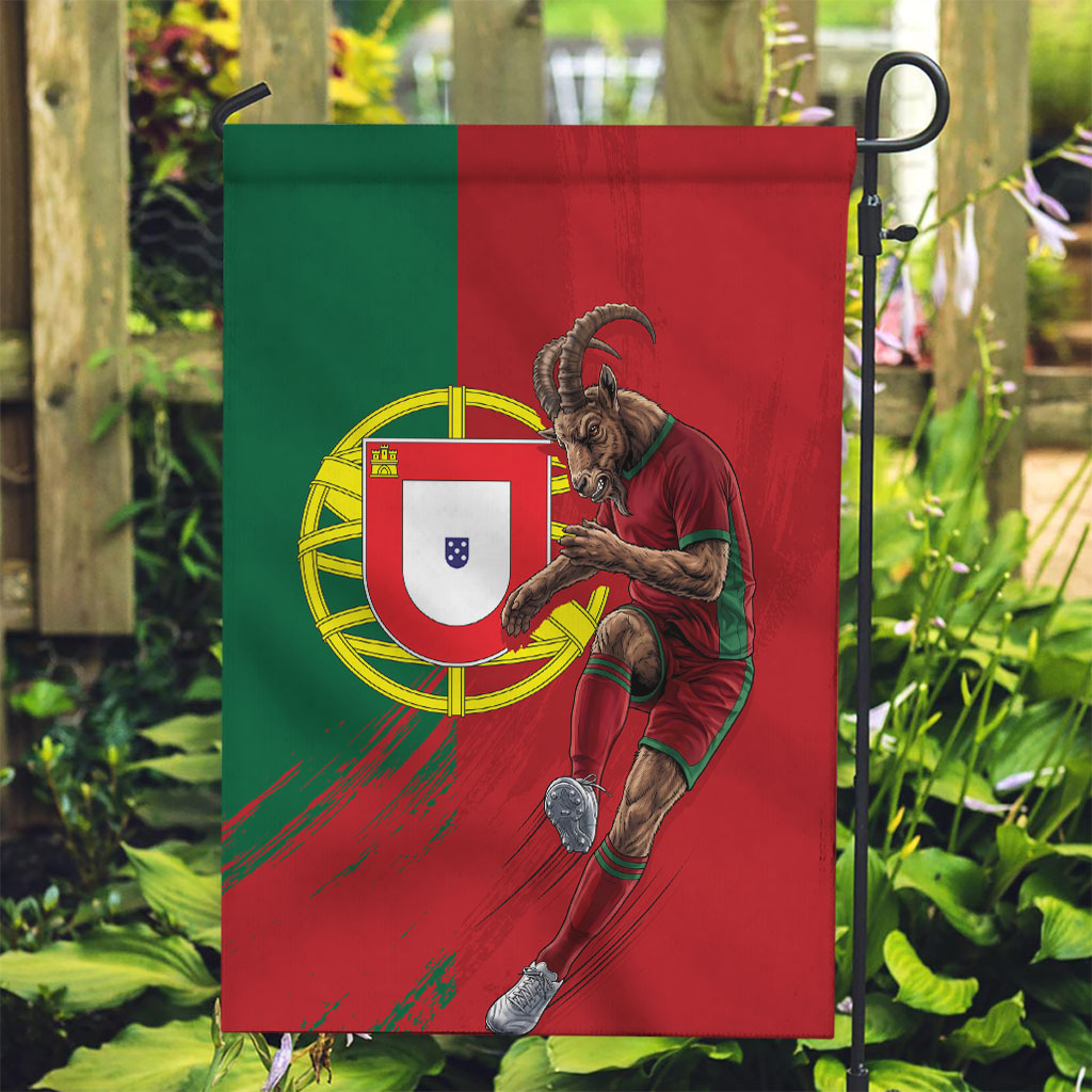Portugal Football Goat Garden Flag Number 7 Greatest Of All Time Sports