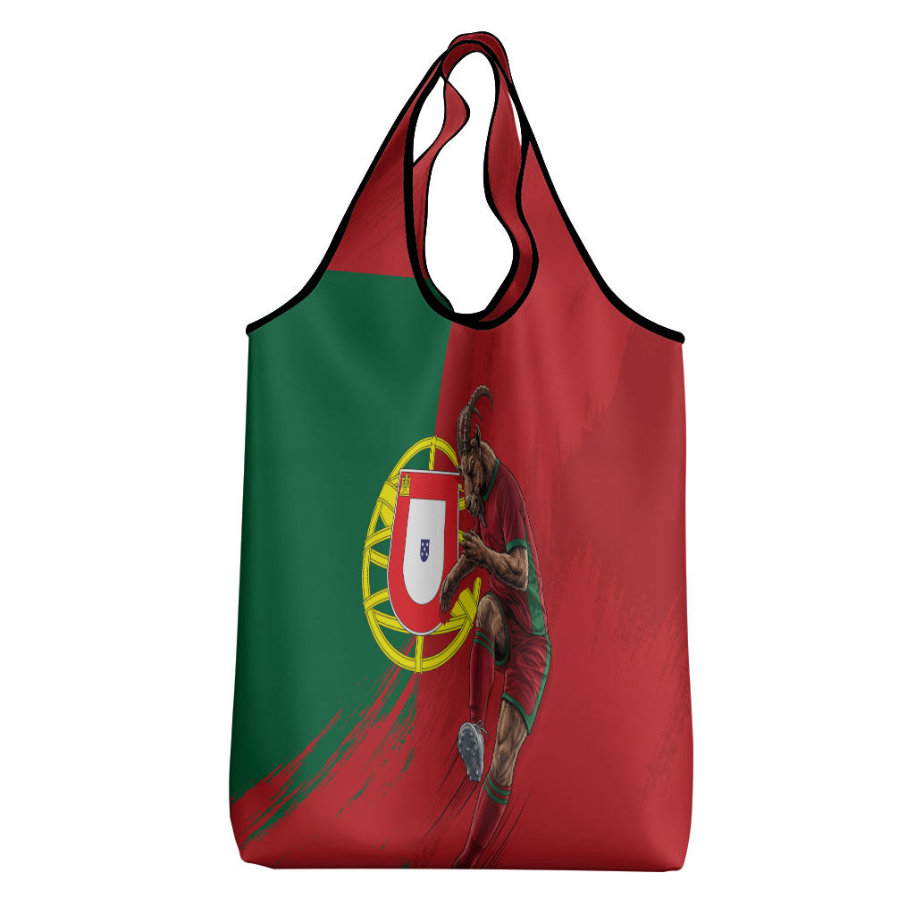 Portugal Football Goat Grocery Bag Number 7 Greatest Of All Time Sports